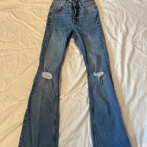 Zara Skinny flare jeans
